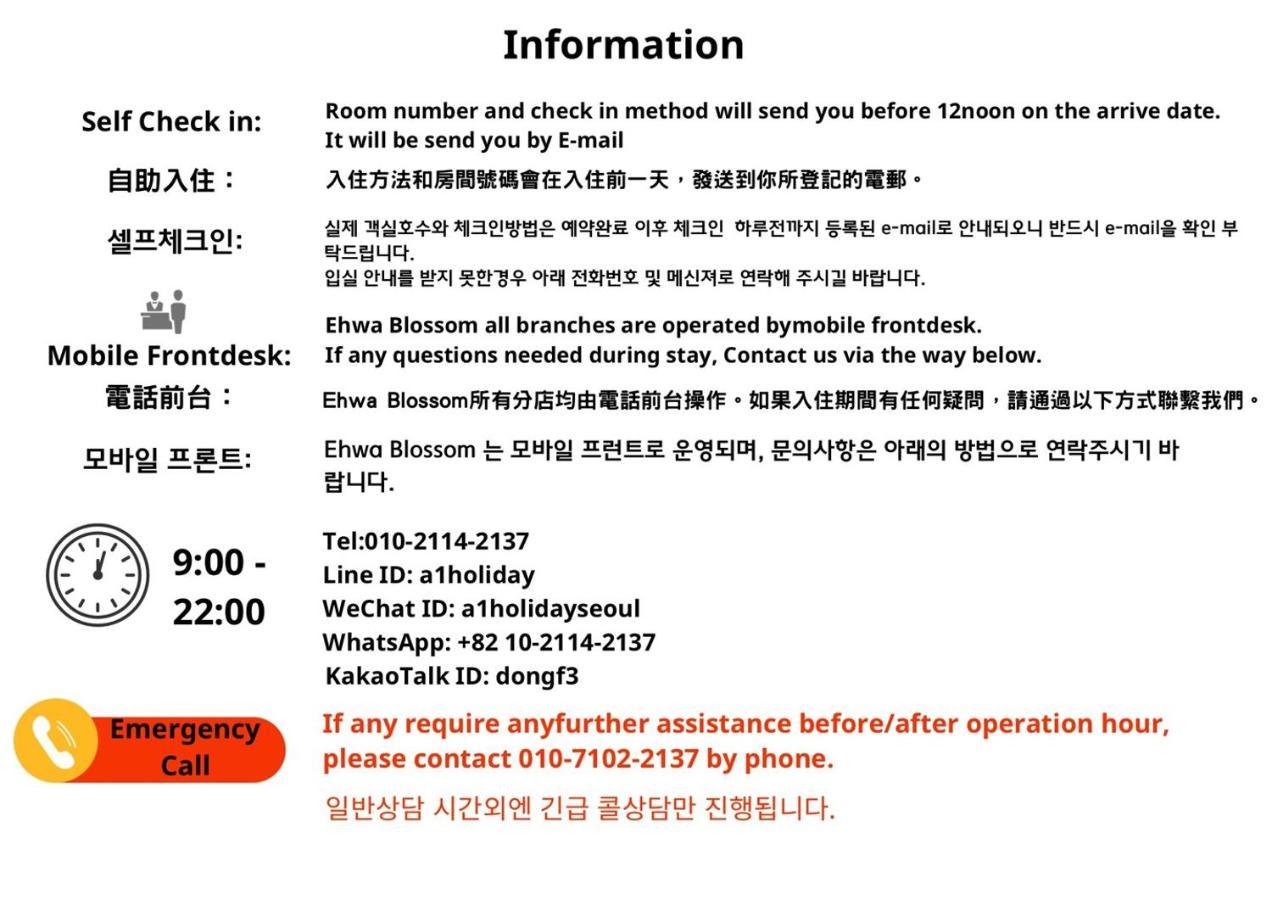 Ehwa Blossom 公寓 首爾